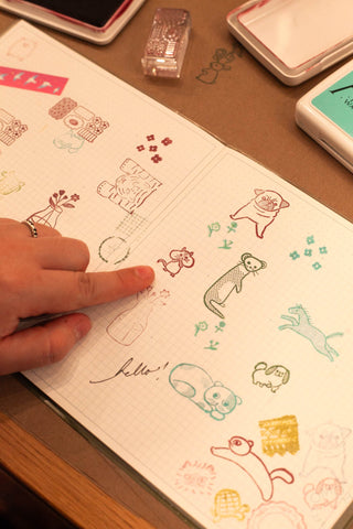 Stationery Sampling Pop-Up with KING JIM October First Friday