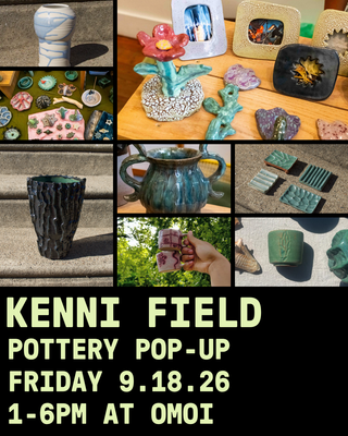 kenni field pop-up event flyer
