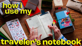 How I use my TRAVELER'S notebook: Walkthrough + Set Up New Notebooks