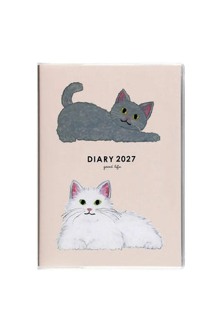 2027 Yusuke Yonezu B6 Weekly Planner Cats