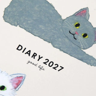 2027 Yusuke Yonezu B6 Weekly Planner Cats