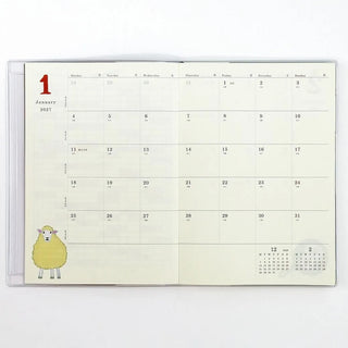 2027 Yusuke Yonezu B6 Weekly Planner Tools