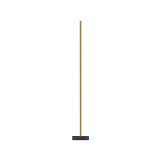 Single unlit incense stick with beige stem and dark base