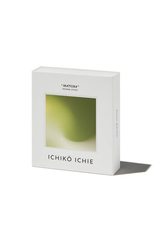 ICHIKŌ ICHIE Matcha natural incense box with green window design