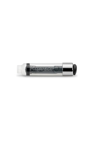 Kaweco Mini foldable converter, silver barrel with dark end cap