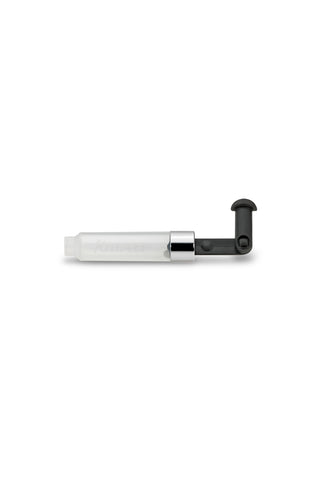 Kaweco Mini foldable converter, silver body with raised black lever