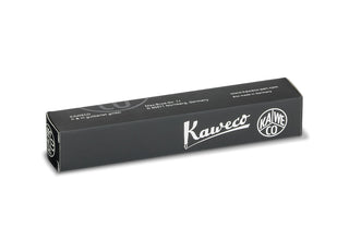 Kaweco rollerball pen gift box with black packaging and Kaweco logo