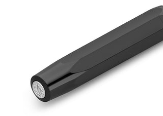Kaweco Sport Skyline rollerball pen end cap in dark black