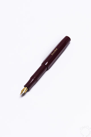 Kaweco Sport Classic fountain pen, bordeaux body with gold nib