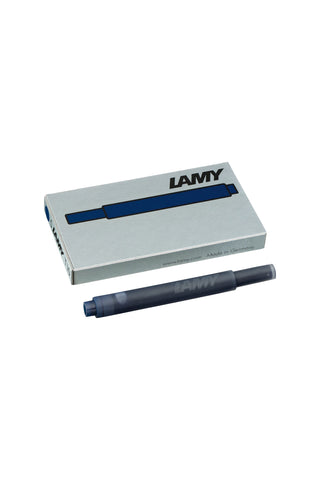 Lamy T10 ink cartridge box and cartridge for blue ink