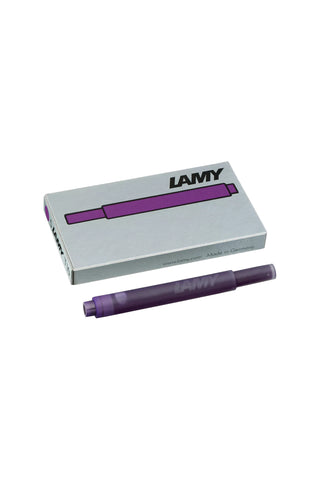 Lamy T10 ink cartridge box and cartridge for violet ink