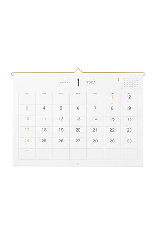 MD 2027 Hanger Wall Calendar