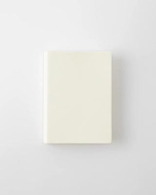 Cream page-a-day planner front cover, smooth and blank