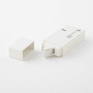 MIDORI 6mm correction tape dispenser with white tape case and cover