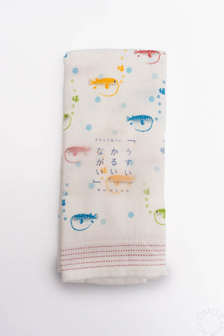 Puffer Fish Tenugui