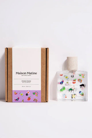 Maison Matine Poom Poom 50 ml eau de parfum bottle and cardboard gift box