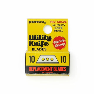 PENCO utility knife replacement blade pack, 10 utility blades