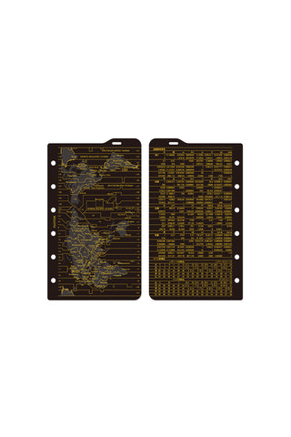 PLOTTER Band with Lifter mini size front and back panels with circuit graphics