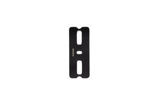 Black mini-5 ring holder insert with two slots and PLOTTER branding