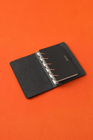 Plotter Lifter mini-5 black binder refill with metal rings and 5-hole pages