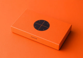 PLOTTER Pueblo leather binder presentation box with logo
