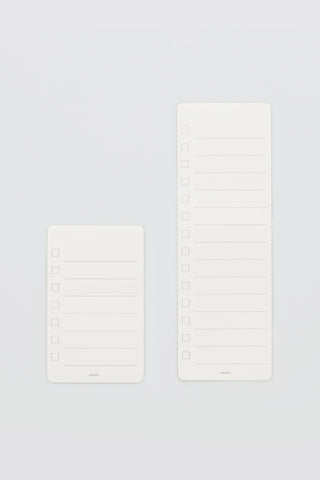 STÁLOGY 029 removable to-do sticker sheets, two sizes with checklist lines