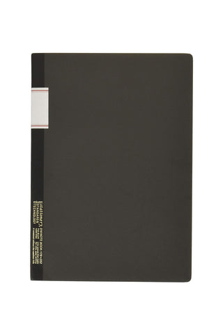 STÁLOGY 016 B5 notebook, black cover