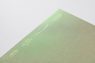 STÁLOGY 018-Grid 2026 LE 1/2 Year A5 editor's notebook, Aurora Green cover