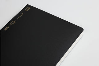 STÁLOGY A5 lined editor's notebook with black cover