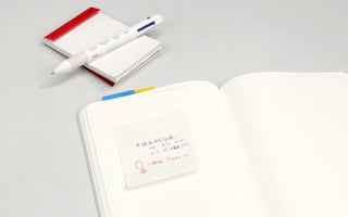 STÁLOGY 026 Editor's Series memo pads with open pages and a small notepad