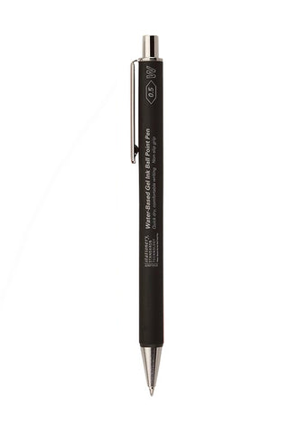STÁLOGY 028 black water-based gel ink rollerball pen with 0.5 mm tip