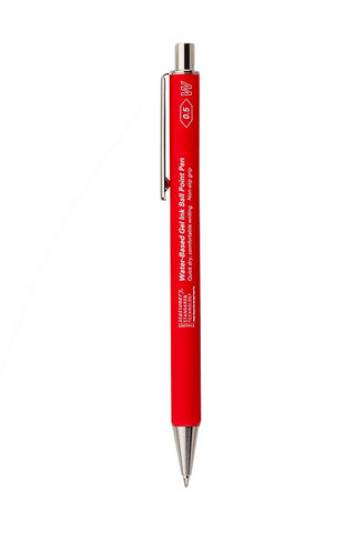 STÁLOGY 028 red water-based gel ink rollerball pen with 0.5mm tip