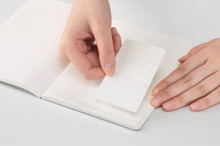 To-do sticker placed on planner page, with checkboxes and lined sections
