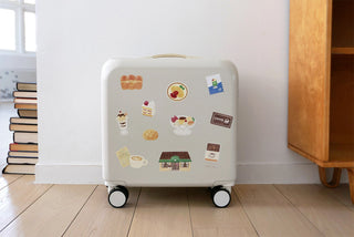 Suatelier Happy in the Café sticker pack with assorted cafe stickers