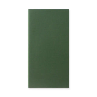 Vertical planner cover, dark green notebook with minimal design