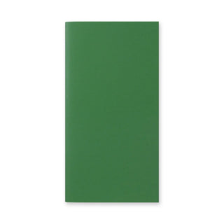 Plain green notebook back cover