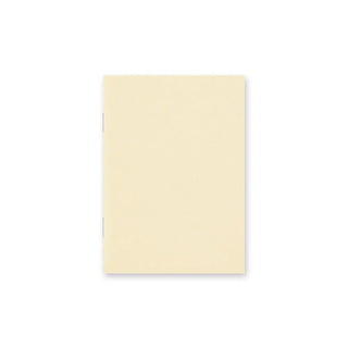TRAVELER'S notebook passport size cream blank paper insert, single flat sheet