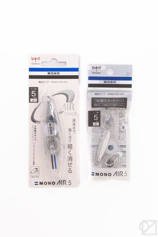 Tombow MONO Air Touch correction tape refill, 5mm, in blister pack