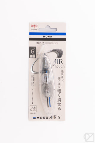 Tombow MONO Air Touch correction tape, 5mm, blister package with display window