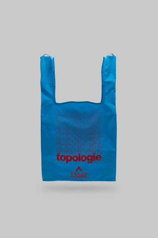 Topologie Konbini bag in atomic blue with loop handles