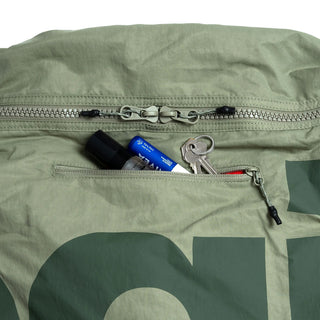 Topologie Robo bag nylon with zip closure, keyring and small items inside
