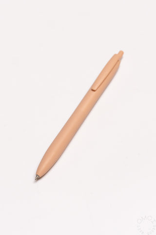 Coral Pink Jetstream Lite Touch 0.5mm ballpoint pen with pointed tip visible