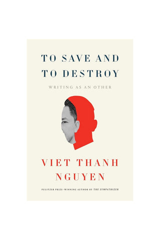 Book cover: side-profile head silhouette with teal and red typography, Vietnamese author name