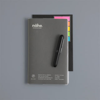 nähe 2027 B6 slim weekly vertical planner with pen