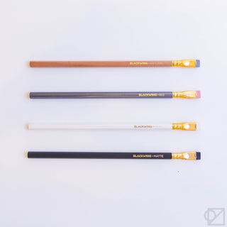 Blackwing pencils: four styles—Natural, 602, Pearl, and Matte Black