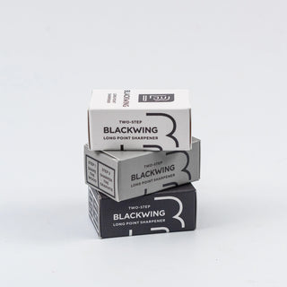 Two-step BLACKWING long point pencil sharpener packaging boxes