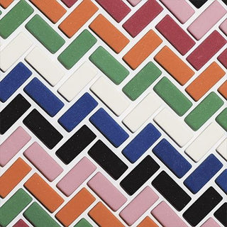 Assorted colored eraser blocks