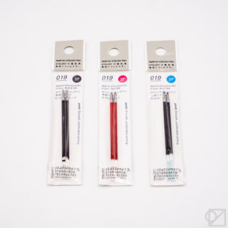STÁLOGY 019 4-function pen refills, three color packs