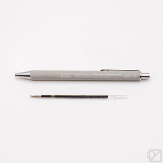 STÁLOGY 0.7mm ballpoint pen refill with gray pen body