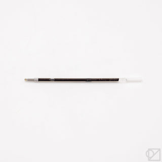 0.7mm black low-viscosity oil-based ink pen refill cartridge with gold tip